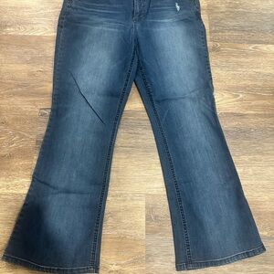 Democracy Dark Blue Flare Jeans